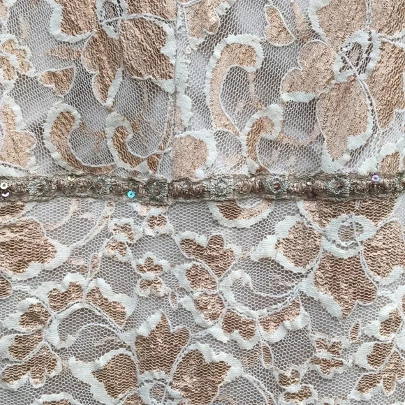 Alexia Admor White Floral Lace Sleeveless Dress Size Small S NWT - Picture 3 of 6